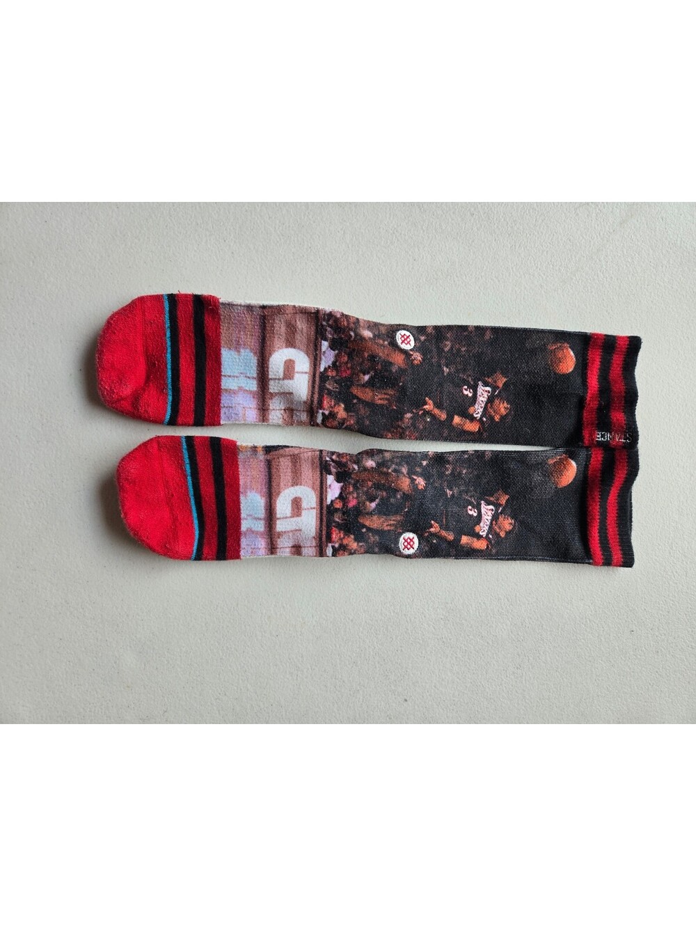 Stance Allen Iverson "The Answer" Crew Socks Adult Large